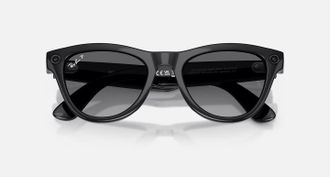 Смарт-окуляри Ray-Ban Meta Skyler Gen2 Standard Shiny Black Frame / Gradient Graphite Lenses (RW4014 601/T3 52-20) - фото 5