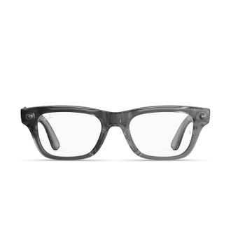 Смарт-окуляри Ray-Ban Meta Blayzer Optics Gen2 Standard - Matte Transparent Ice Grey / Clear (RW7001 8529 50-19) - фото 1 Смарт-окуляри Ray-Ban Meta Blayzer Optics Gen2 Standard - Matte Transparent Ice Grey / Clear (RW7001 8529 50-19) - фото 1