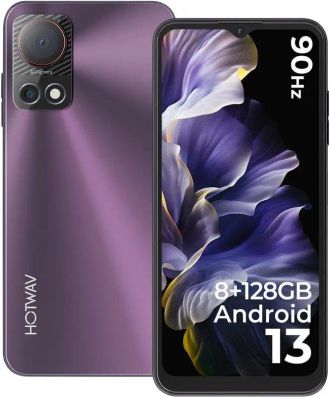 Смартфон HOTWAV Note 13 4/128gb Purple - фото 1 Смартфон HOTWAV Note 13 4/128gb Purple - фото 1