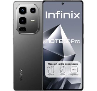 Смартфон Infinix NOTE 50 PRO 12/256 X6855 SHADOW BLACK (UA) - фото 1 Смартфон Infinix NOTE 50 PRO 12/256 X6855 SHADOW BLACK (UA) - фото 1