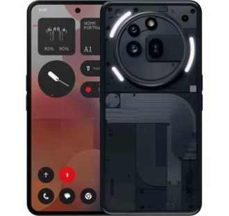 Смартфон Nothing Phone (3a) Pro 12/256GB Black (no adapter) (CN) - фото 1