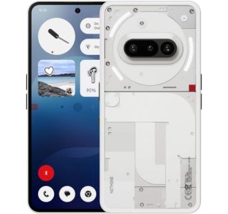 Смартфон Nothing Phone (3a) 12/256GB White (Global version) - фото 1