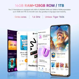 Смартфон Oukitel C1 4/128Gb Blue (Global Version) EU - фото 3 Смартфон Oukitel C1 4/128Gb Blue (Global Version) EU - фото 3