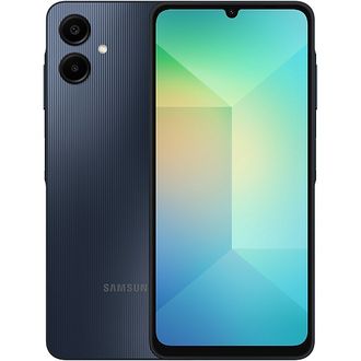 Смартфон Samsung Galaxy A06 4/64GB Black (SM-A065FZKD) - фото 1 Смартфон Samsung Galaxy A06 4/64GB Black (SM-A065FZKD) - фото 1