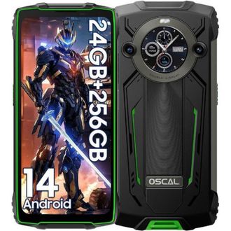 Смартфон Blackview Oscal Pilot 2 8/256GB Emerald Green - фото 1