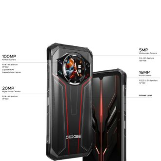 Смартфон Doogee S119 8/512Gb Red - фото 11 Смартфон Doogee S119 8/512Gb Red - фото 11