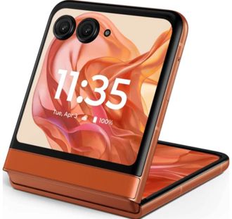 Смартфон Motorola Razr 50 8/256GB Spritz Orange (UA) - фото 2 Смартфон Motorola Razr 50 8/256GB Spritz Orange (UA) - фото 2