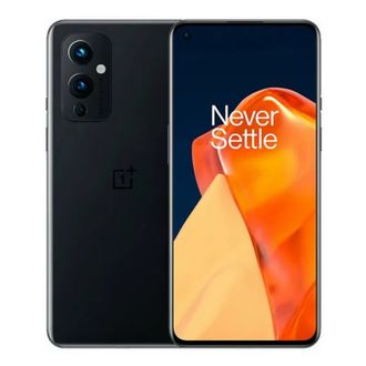 Смартфон OnePlus 9 12/256GB Astral Black (Global Version) - фото 1