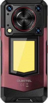 Смартфон Oukitel WP56 8/256GB (big speaker + camping light) Red (Global Version) - фото 8