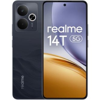 Смартфон Realme 14T 5G 8/256GB Obsidian Black (RMX5078) - фото 1