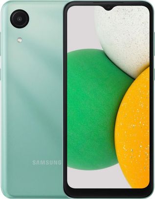 Смартфон Samsung Galaxy A03 Core 2/32GB Mint (SM-A032FLGD) - фото 1 Смартфон Samsung Galaxy A03 Core 2/32GB Mint (SM-A032FLGD) - фото 1