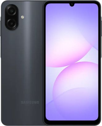 Смартфон Samsung Galaxy A07 4/128Gb Black (SM-A075FZKGSEK) - фото 1