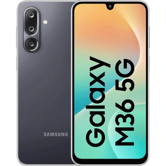Смартфон Samsung Galaxy M36 5G 8/256GB Velvet Black (SM-M366BZKG) - фото 1