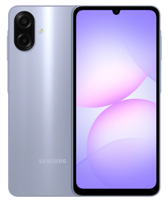 Смартфон Samsung Galaxy A07s 4/128Gb Light Violet (SM-A077FLVGSEK) - фото 1