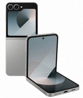 Смартфон Samsung Galaxy Flip 6 12/512GB Silver Shadow (SM-F741BZSHSEK) - фото 1