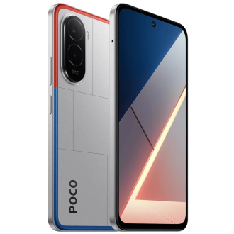 Смартфон Xiaomi POCO M7 6/128GB NFC Silver (Global Version) - фото 2 Смартфон Xiaomi POCO M7 6/128GB NFC Silver (Global Version) - фото 2