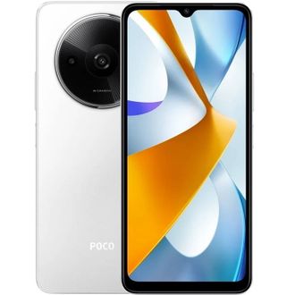 Смартфон Xiaomi POCO C61 4/128GB White (Global) - фото 1