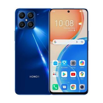 Смартфон Honor X8 6/128GB Ocean Blue - фото 1 Смартфон Honor X8 6/128GB Ocean Blue - фото 1