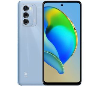 Смартфон ZTE Blade V40 6/128GB Blue - фото 1 Смартфон ZTE Blade V40 6/128GB Blue - фото 1