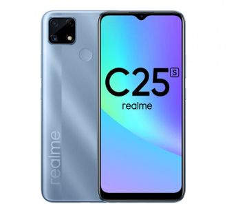 Смартфон Realme C25s 4/128GB Watery Blue (Global Version) - фото 1 Смартфон Realme C25s 4/128GB Watery Blue (Global Version) - фото 1