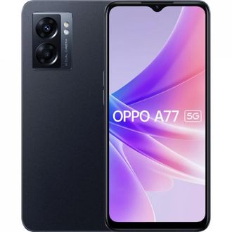 Смартфон OPPO A77 5G 6/128GB Midnight Black - фото 1