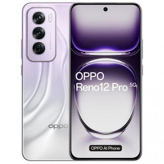 Смартфон OPPO Reno12 Pro 5G 12/512GB Nebula Silver - фото 1 Смартфон OPPO Reno12 Pro 5G 12/512GB Nebula Silver - фото 1