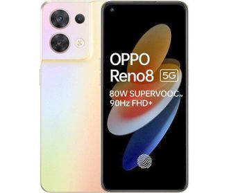 Смартфон OPPO Reno8 5G 8/256GB Shimmer Gold - фото 1 Смартфон OPPO Reno8 5G 8/256GB Shimmer Gold - фото 1