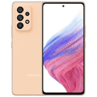 Смартфон Samsung Galaxy A53 5G 8/128GB Peach (SM-A536EZOG) - фото 1