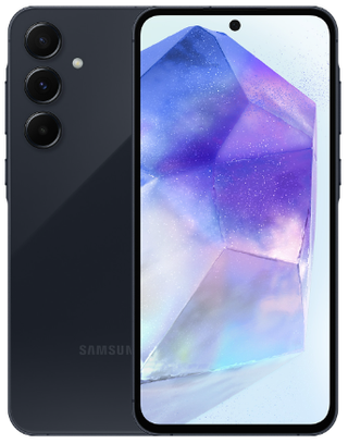 Смартфон Samsung Galaxy A55 5G 8/256GB Awesome Navy (SM-A556BZKC) - фото 1 Смартфон Samsung Galaxy A55 5G 8/256GB Awesome Navy (SM-A556BZKC) - фото 1