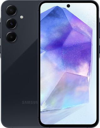 Смартфон Samsung Galaxy A55 5G 8/256Gb Awesome Navy (SM-A556BZKCEUC) - фото 1 Смартфон Samsung Galaxy A55 5G 8/256Gb Awesome Navy (SM-A556BZKCEUC) - фото 1