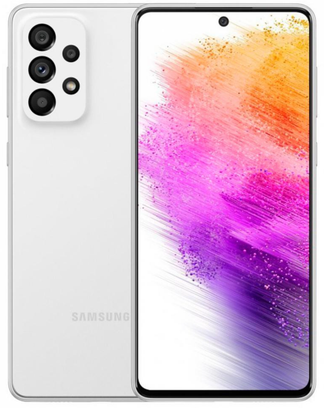 Смартфон Samsung Galaxy A73 5G 6/128GB White (SM-A736BZWD) (UA) - фото 1
