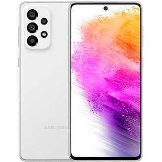Смартфон Samsung Galaxy A73 5G 8/128GB White (SM-A736BZWG) - фото 1