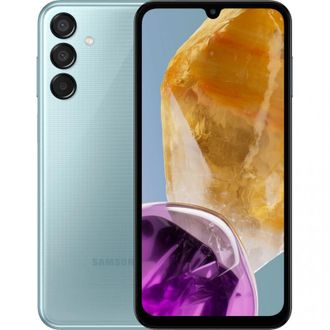 Смартфон Samsung Galaxy M15 5G 4/128GB Light Blue (SM-M156BLBUEUC) - фото 1 Смартфон Samsung Galaxy M15 5G 4/128GB Light Blue (SM-M156BLBUEUC) - фото 1