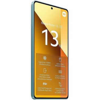 Смартфон Xiaomi Redmi Note 13 5G 8/256Gb Ocean Teal (Global Version) - фото 2 Смартфон Xiaomi Redmi Note 13 5G 8/256Gb Ocean Teal (Global Version) - фото 2