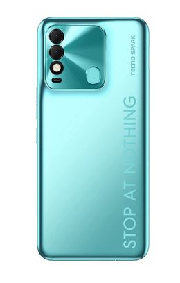 Смартфон Tecno Spark 8 (Kg6k) 4/64 Cyan - фото 1 Смартфон Tecno Spark 8 (Kg6k) 4/64 Cyan - фото 1