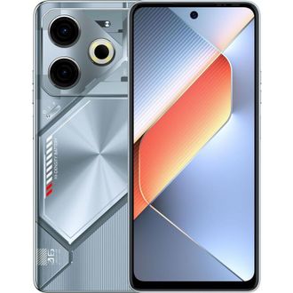 Смартфон Tecno POVA 6 Neo LI6 8/128GB Starry Silver (4894947023620) UA - фото 1