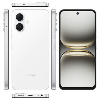Смартфон Tecno Spark Go 2 (KM4) 3/64GB Veil White (4894947088827) (UA) - фото 3 Смартфон Tecno Spark Go 2 (KM4) 3/64GB Veil White (4894947088827) (UA) - фото 3