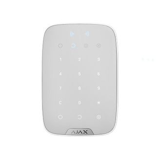 Беспроводная сенсорная клавиатура Ajax KeyPad White 38249.12.WH1 (000005652) - фото 1 Беспроводная сенсорная клавиатура Ajax KeyPad White 38249.12.WH1 (000005652) - фото 1