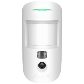 Беспроводной датчик движения Ajax MotionCam (PhOD) Jeweller White (39290.120.WH1) - фото 1 Беспроводной датчик движения Ajax MotionCam (PhOD) Jeweller White (39290.120.WH1) - фото 1