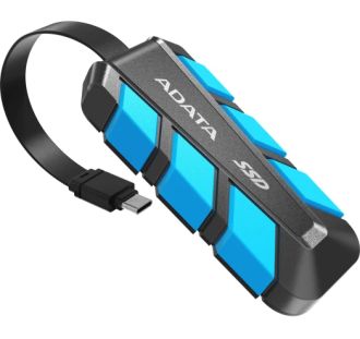 SSD накопичувач ADATA USB 3.2 1TB SC740 (SC740-1000G-CBU) - фото 3
