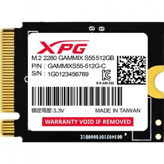 Накопитель SSD M.2 2230 512GB GAMMIX S55 ADATA (SGAMMIXS55-512G-C) - фото 2