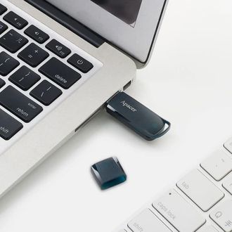 Портативный SSD Apacer AS711A 500GB USB 3.2 Gen.2 Blue (AP500GAS711AU-1) - фото 4