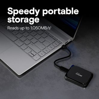 SSD накопичувач Crucial X9 2 TB (CT2000X9SSD9) - фото 3