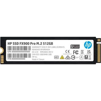 SSD 512GB M.2 HP FX900 Pro PCIe 4.0 x4 NVMe 1.4 2280 TLC 3D V-NAND - фото 1