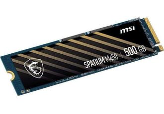 SSD-накопитель MSI G4 M.2 NVME 500GB SPAT. M450 S78-440K380-P83 - фото 2
