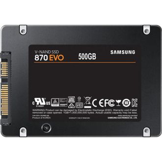 Накопичувач SSD 2.5" 500GB 870 EVO Samsung (MZ-77E500BW) - фото 2