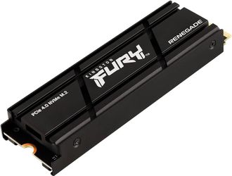 Накопитель SSD Kingston M.2 2TB PCIe 4.0 Fury Renegade + радиатор (SFYRDK/2000G) - фото 1 Накопитель SSD Kingston M.2 2TB PCIe 4.0 Fury Renegade + радиатор (SFYRDK/2000G) - фото 1
