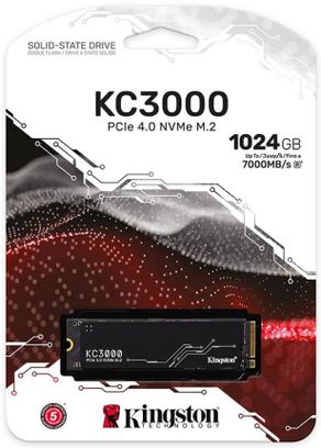 Накопитель SSD M.2 2280 1TB Kingston (SKC3000S/1024G) - фото 1 Накопитель SSD M.2 2280 1TB Kingston (SKC3000S/1024G) - фото 1