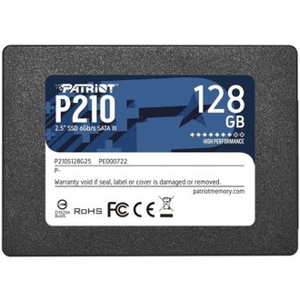 SSD накопитель Patriot P210 128GB 2.5" SATAIII TLC (P210S128G25) - фото 1