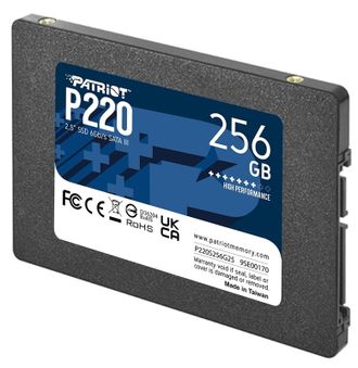 SSD накопитель Patriot SATA2.5" 256GB P220 P220S256G25 - фото 2